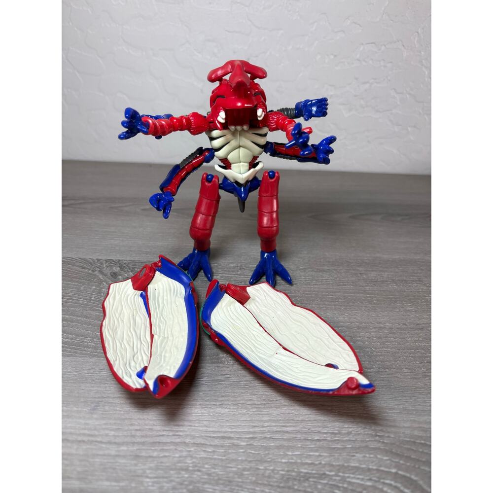 Digimon Digiolving Action Figure Kabuterimon‎ to Megakabuterimon- EUC